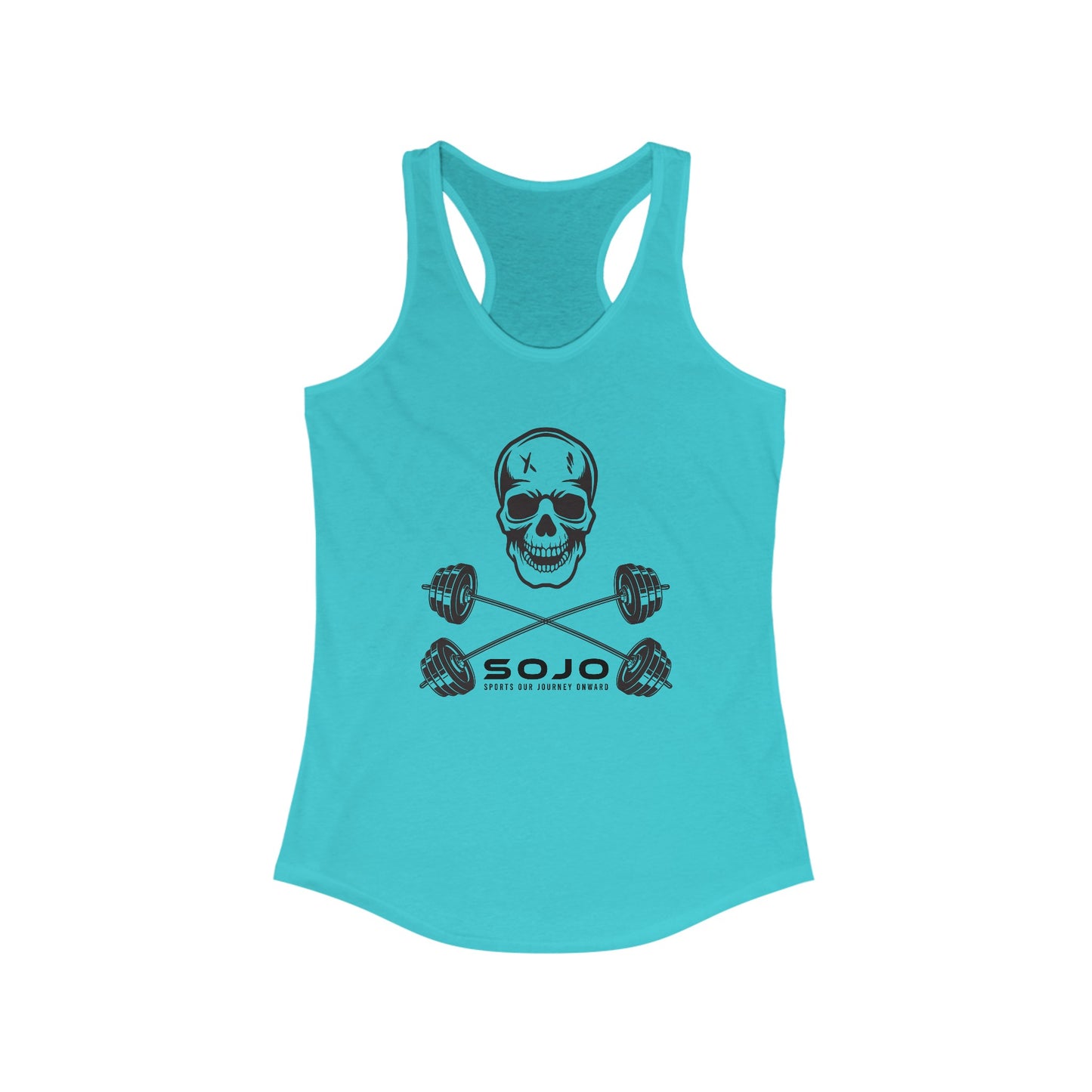 SOJO Women's Skull & Bells Racerback Tank
