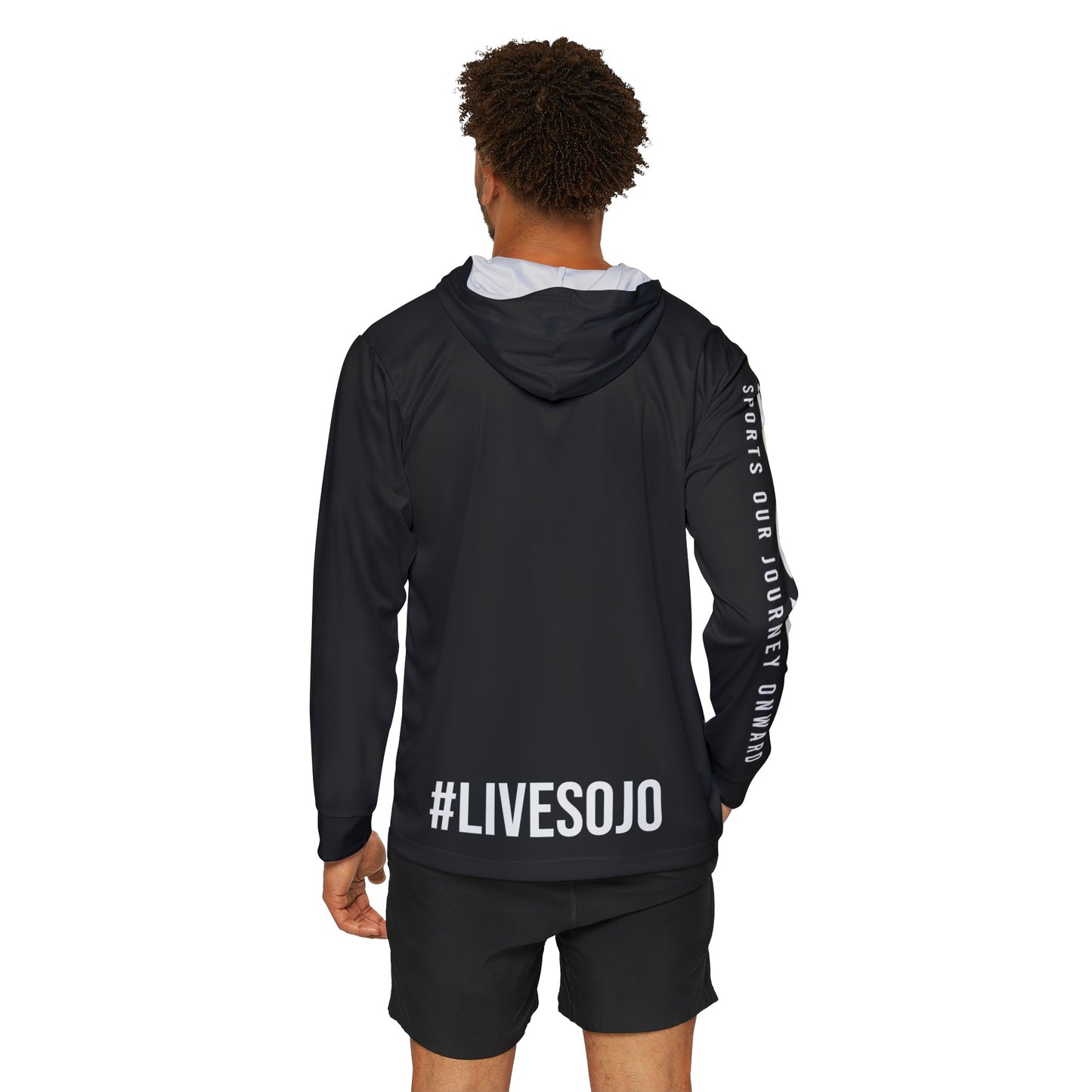 SOJO Men's Sports Warmup Hoodie (WHT)