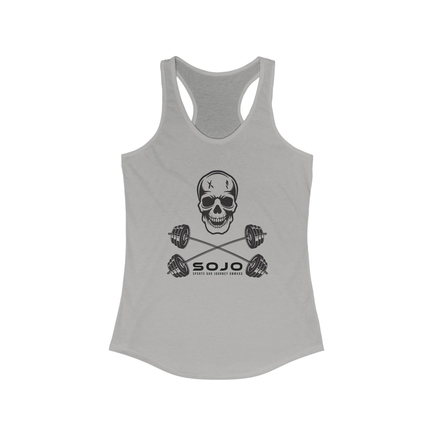 SOJO Women's Skull & Bells Racerback Tank