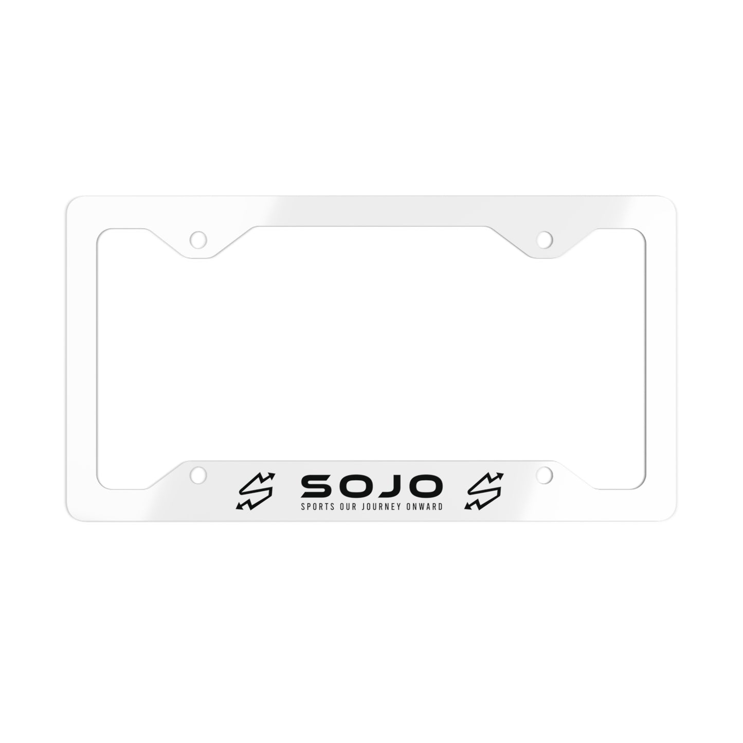 SOJO Metal License Plate Frame