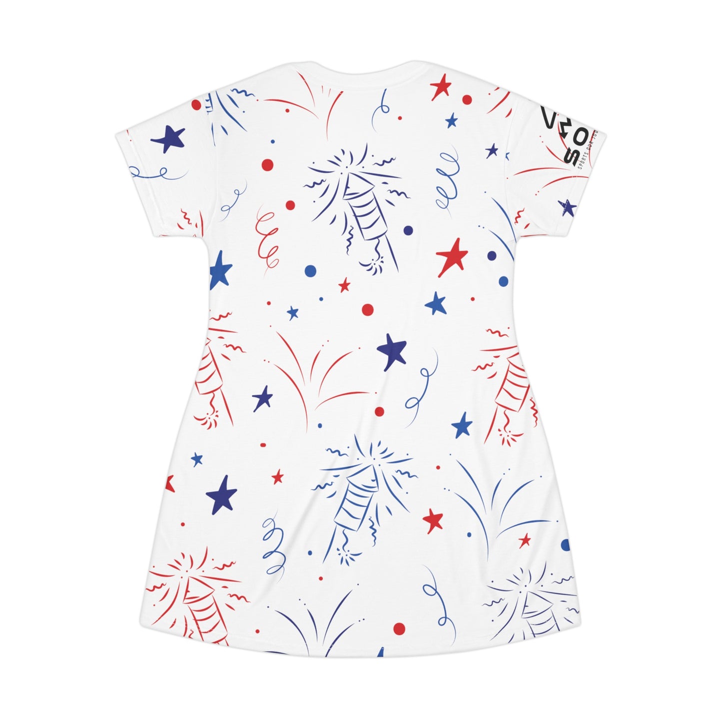 SOJO "Happy 4th of July" T-Shirt Dress