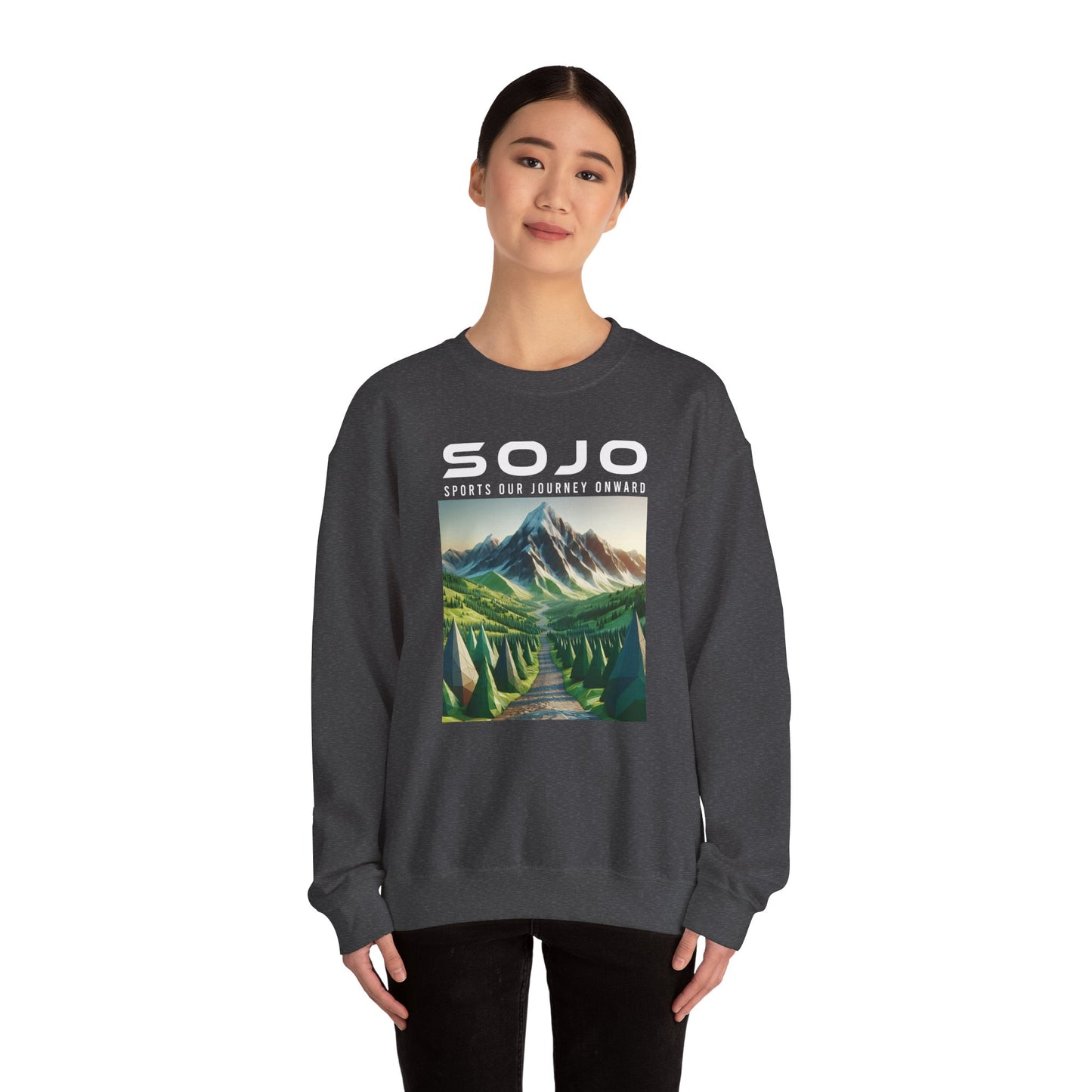 SOJO Mountain Pathway Crewneck Sweatshirt